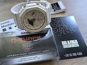 ORIGINAL Casio G-Shock - GA-2100-7A7ER - 45mm - Beli - NOVO Novo na lalafo.rs — 2 ORIGINAL Casio G-Shock - GA-2100-7A7ER - 45mm - Beli - NOVO Novo — 2