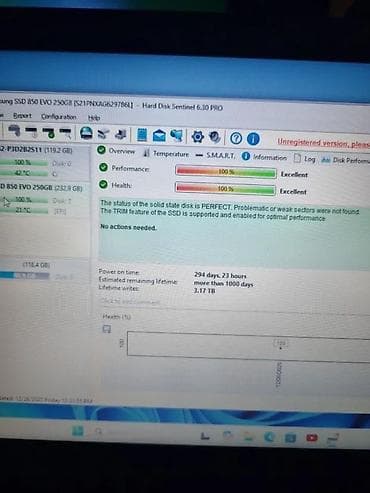 SSD Disk Samsung 850 EVO 250GB SATA III. Ispravan, zdrav 100% na lalafo.rs — 2 SSD Disk Samsung 850 EVO 250GB SATA III. Ispravan, zdrav 100% — 2