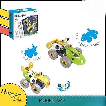 Kreativni set za sklapanje – Build & Play, model 7747 (Hoogar) - na lalafo.rs Kreativni set za sklapanje – Build & Play, model 7747 (Hoogar) -