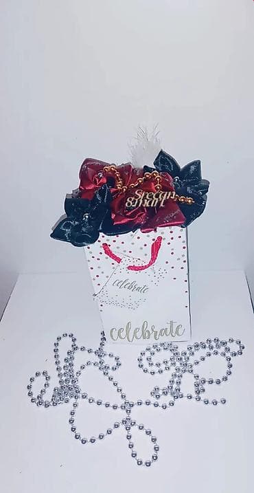 Dekorativna poklon-kutija sa cvetnim aranžmanom - Elegantna kartonska na lalafo.rs — 5 Dekorativna poklon-kutija sa cvetnim aranžmanom - Elegantna kartonska — 5