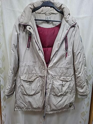 zenske broj: Zimska ženska jakna s kapuljačom – Comma - Boja: bež spolja, bordo at lalafo.rs — 1 zenske broj: Zimska ženska jakna s kapuljačom – Comma - Boja: bež spolja, bordo — 1