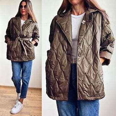 🔥Ženska prošivena jakna na akciji – kratki model sa pojasom na lalafo.rs — 3 🔥Ženska prošivena jakna na akciji – kratki model sa pojasom — 3