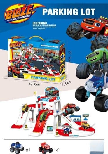 Toy Cars: 🚗 Blejz parking garaža sa dva autića – više modela u ponudi 📦 Blaze at lalafo.rs — 5 Toy Cars: 🚗 Blejz parking garaža sa dva autića – više modela u ponudi 📦 Blaze — 5