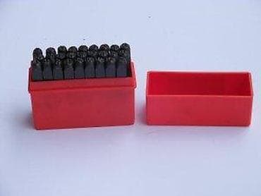 Hand Tools Sets: Set udarnih puncova – slova i brojevi - Komplet metalnih puncova za at lalafo.rs — 6 Hand Tools Sets: Set udarnih puncova – slova i brojevi - Komplet metalnih puncova za — 6