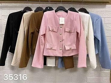 💫Ženski kraći sako bez kragne
2900 din na lalafo.rs — 5 💫Ženski kraći sako bez kragne
2900 din — 5