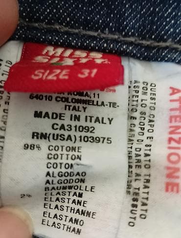 pantalone butiku ali: Miss Sixty nove farmerke 31 poluobim u pojasu 41 cm dužina nogavica na lalafo.rs — 9 pantalone butiku ali: Miss Sixty nove farmerke 31 poluobim u pojasu 41 cm dužina nogavica — 9