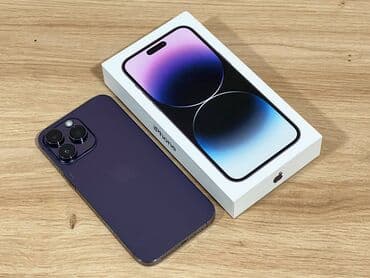 Apple iPhone iPhone 14 Pro Max, 128 GB, Deep Purple, Face ID na lalafo.rs Apple iPhone iPhone 14 Pro Max, 128 GB, Deep Purple, Face ID
