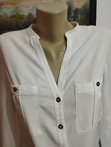 Zara bela košulja,u odličnom stanju na lalafo.rs — 3 Zara bela košulja,u odličnom stanju — 3