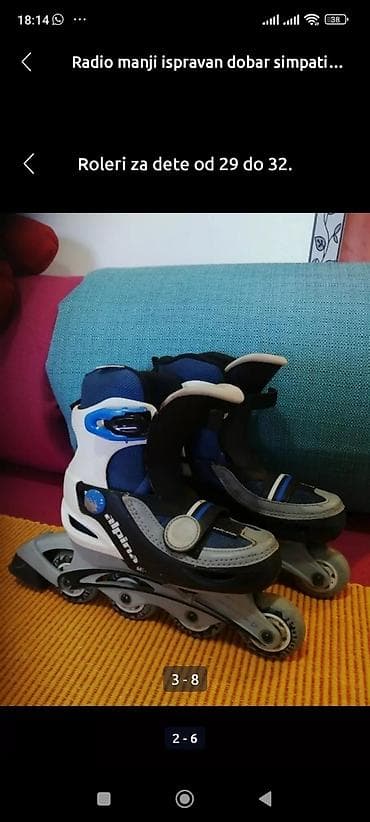 Roleri dobri za dete SOFTMAX od 29 do 32 na lalafo.rs — 4 Roleri dobri za dete SOFTMAX od 29 do 32 — 4