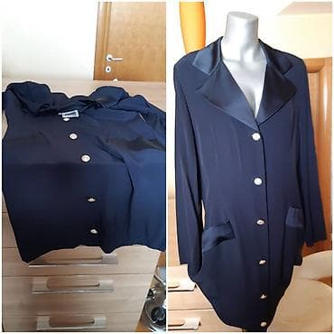 zenske broj: Luisa Spagnoli ženska dugačka jakna/sako, made in Italy. Tamnoplava at lalafo.rs — 3 zenske broj: Luisa Spagnoli ženska dugačka jakna/sako, made in Italy. Tamnoplava — 3