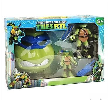 Leonardo Maska sa 2 Figure – Ninja Kornjače Set za Decu 🔵 Akcioni set na lalafo.rs — 1 Leonardo Maska sa 2 Figure – Ninja Kornjače Set za Decu 🔵 Akcioni set — 1