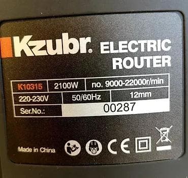 KZUBR Frezer / Trimmer za Drvo sa Potenciometrom Model: KER-2100 KZUBR na lalafo.rs — 6 KZUBR Frezer / Trimmer za Drvo sa Potenciometrom Model: KER-2100 KZUBR — 6