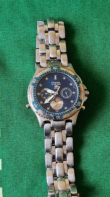 Fossil “Blue” muški ručni sat – analogni, čelični - Marka/model na lalafo.rs — 1 Fossil “Blue” muški ručni sat – analogni, čelični - Marka/model — 1