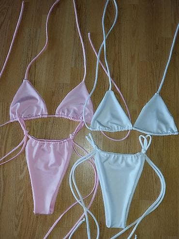 Dvodelni bikini set sa trouglastim gornjim delom i brazilka donjim na lalafo.rs — 7 Dvodelni bikini set sa trouglastim gornjim delom i brazilka donjim — 7