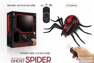 Veliki pauk Tarantula na daljinski Zabavna i realistična igračka na lalafo.rs — 2 Veliki pauk Tarantula na daljinski Zabavna i realistična igračka — 2