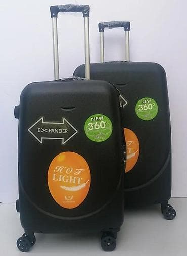 Travel suitcases and bags: Set kofera za putovanje – 2 komada (Hot Light, Expander) - Materijal at lalafo.rs — 2 Travel suitcases and bags: Set kofera za putovanje – 2 komada (Hot Light, Expander) - Materijal — 2