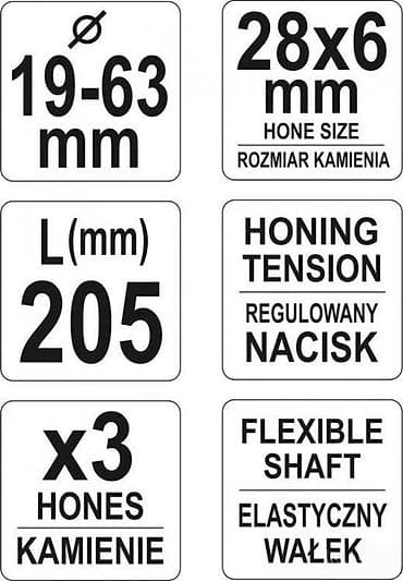 Tool Accessories & Attachments: Honer za cilindre 19–63 mm sa 3 kamena - Opseg prečnika obrade: 19–63 at lalafo.rs — 4 Tool Accessories & Attachments: Honer za cilindre 19–63 mm sa 3 kamena - Opseg prečnika obrade: 19–63 — 4