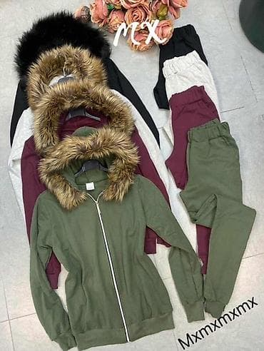 💫Ženski komplet trenerke sa kapuljačom i krznom - Dvodelni set na lalafo.rs — 5 💫Ženski komplet trenerke sa kapuljačom i krznom - Dvodelni set — 5