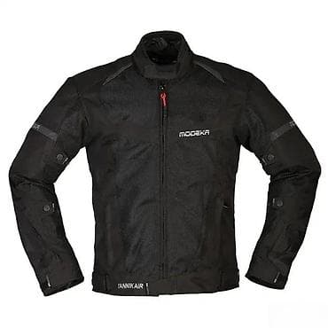 Crna Modeka Tannik Air moto jakna, dizajnirana za muškarce, pruža at lalafo.rs Crna Modeka Tannik Air moto jakna, dizajnirana za muškarce, pruža