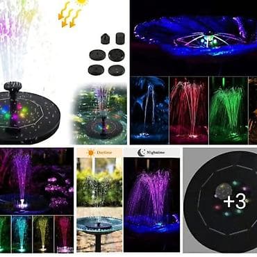 Garden Decor: LED RGB solarna fontana za dvorište, baštu, ribnjak i bazen Učinite at lalafo.rs — 5 Garden Decor: LED RGB solarna fontana za dvorište, baštu, ribnjak i bazen Učinite — 5