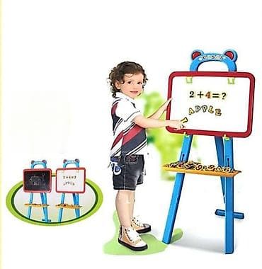 Dečije table za crtanje: 3u1 Dvostrana Tabla za Učenje Learning Easel ✏️🎨 3u1 dvostrana tabla na lalafo.rs — 1 Dečije table za crtanje: 3u1 Dvostrana Tabla za Učenje Learning Easel ✏️🎨 3u1 dvostrana tabla — 1