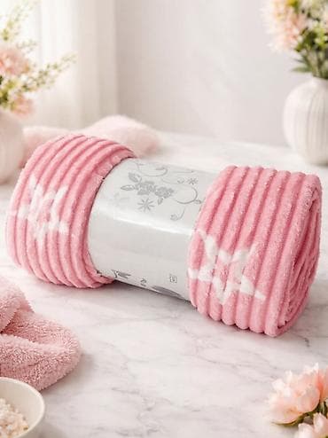 Sewing materials: Premekano rebrasto cebe u nezno roze boji 💗 📏 Dimenzije: 200 × 230 cm at lalafo.rs — 1 Sewing materials: Premekano rebrasto cebe u nezno roze boji 💗 📏 Dimenzije: 200 × 230 cm — 1