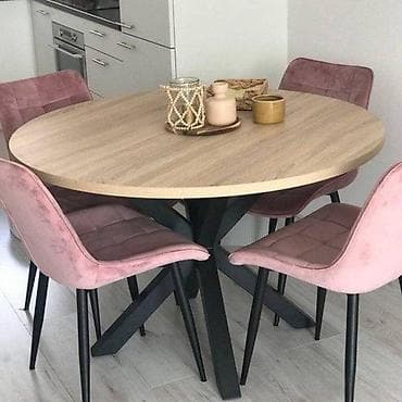 Antique Furniture Sets: OKRUGLI TRPEZARIJSKI STO MODEL XY2 | Kontakt telefon 06******** Viber at lalafo.rs — 2 Antique Furniture Sets: OKRUGLI TRPEZARIJSKI STO MODEL XY2 | Kontakt telefon 06******** Viber — 2