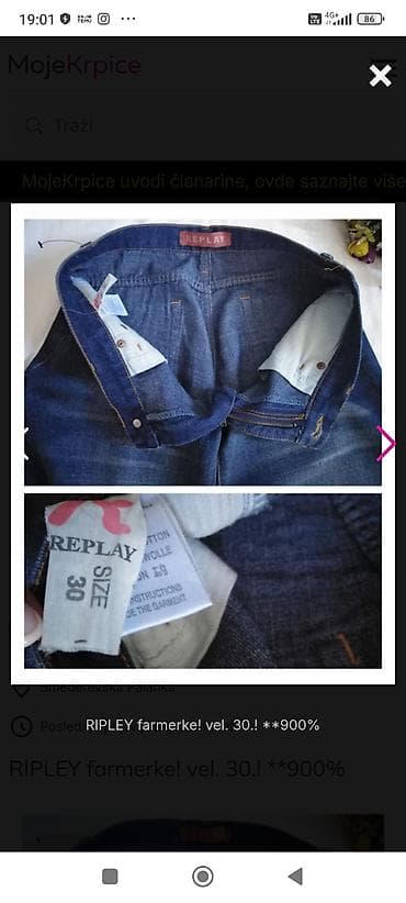 pantalone butiku ali: RASPRODAJA!!?Ripley zenske farmerke, original vel. 30. Made in Italy na lalafo.rs — 3 pantalone butiku ali: RASPRODAJA!!?Ripley zenske farmerke, original vel. 30. Made in Italy — 3