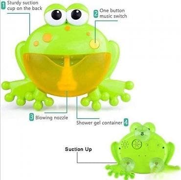 Žaba za Kupanje sa Mehurićima - Bubble Frog 🐸🛁 Ponekad je decu teško na lalafo.rs — 4 Žaba za Kupanje sa Mehurićima - Bubble Frog 🐸🛁 Ponekad je decu teško — 4