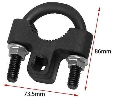 Stega/adapter za volan (U-bolt clamp) za montažu spoljnih dodataka - na lalafo.rs — 8 Stega/adapter za volan (U-bolt clamp) za montažu spoljnih dodataka - — 8