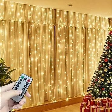 LED zavesa – svetleći niz sa daljinskim upravljačem dimenzije: plava na lalafo.rs — 5 LED zavesa – svetleći niz sa daljinskim upravljačem dimenzije: plava — 5