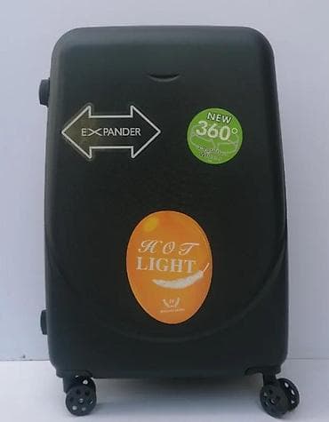 Travel suitcases and bags: Tvrdi kofer za putovanja sa 360° točkićima i mogućnošću proširenja at lalafo.rs — 8 Travel suitcases and bags: Tvrdi kofer za putovanja sa 360° točkićima i mogućnošću proširenja — 8
