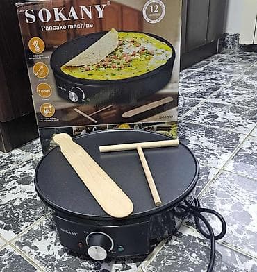 Sokany aparat za palacinke
Cena: 4300din. Iv na lalafo.rs — 3 Sokany aparat za palacinke
Cena: 4300din. Iv — 3