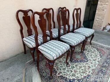 Stilske garniture: Stilski CHERRY trpezarijski sto i 6 stolica - ODLIČNO STANJE 🍽️✨ na lalafo.rs — 9 Stilske garniture: Stilski CHERRY trpezarijski sto i 6 stolica - ODLIČNO STANJE 🍽️✨ — 9