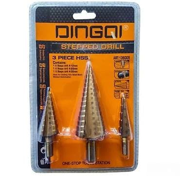 za svaki dan: DINGQI set stepenastih burgija – 3 kom HSS Opis: - Profesionalni set at lalafo.rs — 1 za svaki dan: DINGQI set stepenastih burgija – 3 kom HSS Opis: - Profesionalni set — 1