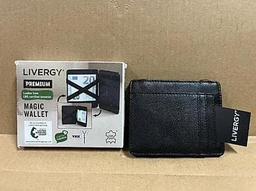 cista koza broj: Livergy Premium “Magic Wallet” – crni kožni novčanik/kartičar - at lalafo.rs — 3 cista koza broj: Livergy Premium “Magic Wallet” – crni kožni novčanik/kartičar - — 3