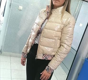 Burbary bela i krem lakovana jakna savrsene uvoz francuska bela vel na lalafo.rs — 6 Burbary bela i krem lakovana jakna savrsene uvoz francuska bela vel — 6