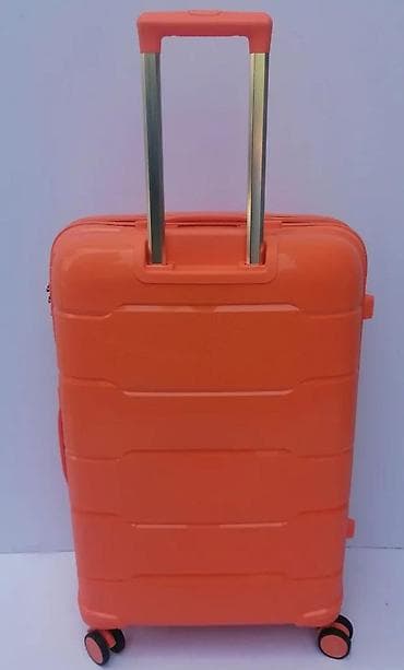 Watches: Tvrdi kofer na točkiće – narandžaste boje - Materijal: čvrsta ABS/PC at lalafo.rs — 6 Watches: Tvrdi kofer na točkiće – narandžaste boje - Materijal: čvrsta ABS/PC — 6