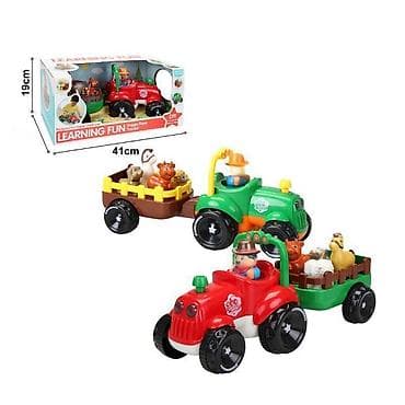 Igračka traktor sa prikolicom i figuricama – „Learning Fun Happy Farm na lalafo.rs Igračka traktor sa prikolicom i figuricama – „Learning Fun Happy Farm