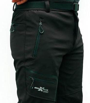 Men's Clothing: Muške planinarske/trekking pantalone – crne - Softshell materijal at lalafo.rs — 10 Men's Clothing: Muške planinarske/trekking pantalone – crne - Softshell materijal — 10