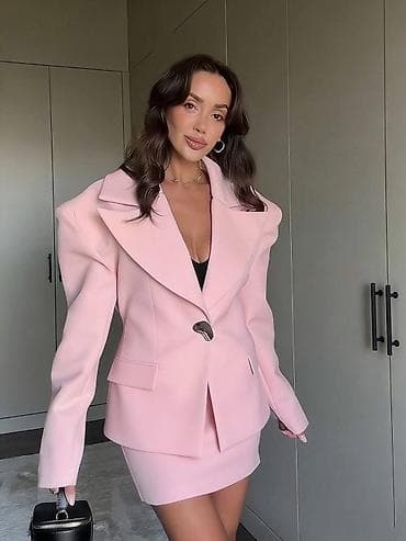 💫Komplet sakoa i mini suknje – ženska elegancija sa modernim krojem na lalafo.rs — 2 💫Komplet sakoa i mini suknje – ženska elegancija sa modernim krojem — 2