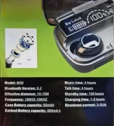 Bežične Bluetooth Slušalice - Slušalice M30 Dobrodošli u Davidov shop na lalafo.rs Bežične Bluetooth Slušalice - Slušalice M30 Dobrodošli u Davidov shop