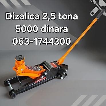 Hidraulična niskoprofilna dizalica za vozila, kapaciteta 2,5 t. - na lalafo.rs Hidraulična niskoprofilna dizalica za vozila, kapaciteta 2,5 t. -