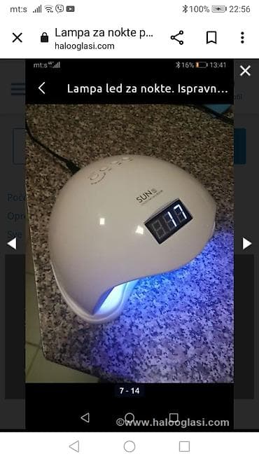 Lampa led za nokte na dide lepa očuvana kao nova
Mirjevo na lalafo.rs — 1 Lampa led za nokte na dide lepa očuvana kao nova
Mirjevo — 1