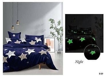 Komplet posteljine sa fosforescentnim printom Posteljine koje svetle u na lalafo.rs — 8 Komplet posteljine sa fosforescentnim printom Posteljine koje svetle u — 8