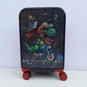 Backpacks, bags and suitcases: Dečji kofer na točkiće – motiv dinosaurusa na motoru - Tvrdo kućište at lalafo.rs — 8 Backpacks, bags and suitcases: Dečji kofer na točkiće – motiv dinosaurusa na motoru - Tvrdo kućište — 8