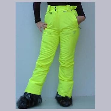 Ski Pants: Ženske skijaške pantalone u jarko neon žutoj boji, dizajnirane za at lalafo.rs — 2 Ski Pants: Ženske skijaške pantalone u jarko neon žutoj boji, dizajnirane za — 2