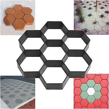 Plastični kalup za izradu betonskih ploča – heksagonalni “saće” na lalafo.rs Plastični kalup za izradu betonskih ploča – heksagonalni “saće”