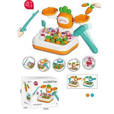 4-u-1 interaktivna edukativna igračka „Cute Carrot Shape“ - na lalafo.rs 4-u-1 interaktivna edukativna igračka „Cute Carrot Shape“ -