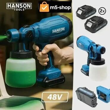 Clamps: Hanson aku kopresor za farbanje HANSON Tools 48V - Snažan 48V at lalafo.rs — 1 Clamps: Hanson aku kopresor za farbanje HANSON Tools 48V - Snažan 48V — 1
